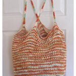 Beginner Versatile Mesh Tote Free Knitting Pattern