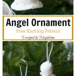 Christmas Angel Ornament Free Knitting Pattern