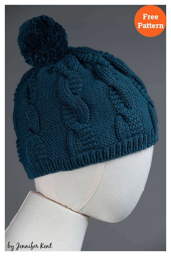 Dual Nature Cap Free Knitting Pattern