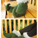 Elf Slippers Free Knitting Pattern