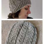 Fiona Cable Hat Free Knitting Pattern