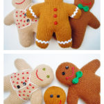 Gingerbread Boy Free Knitting Pattern