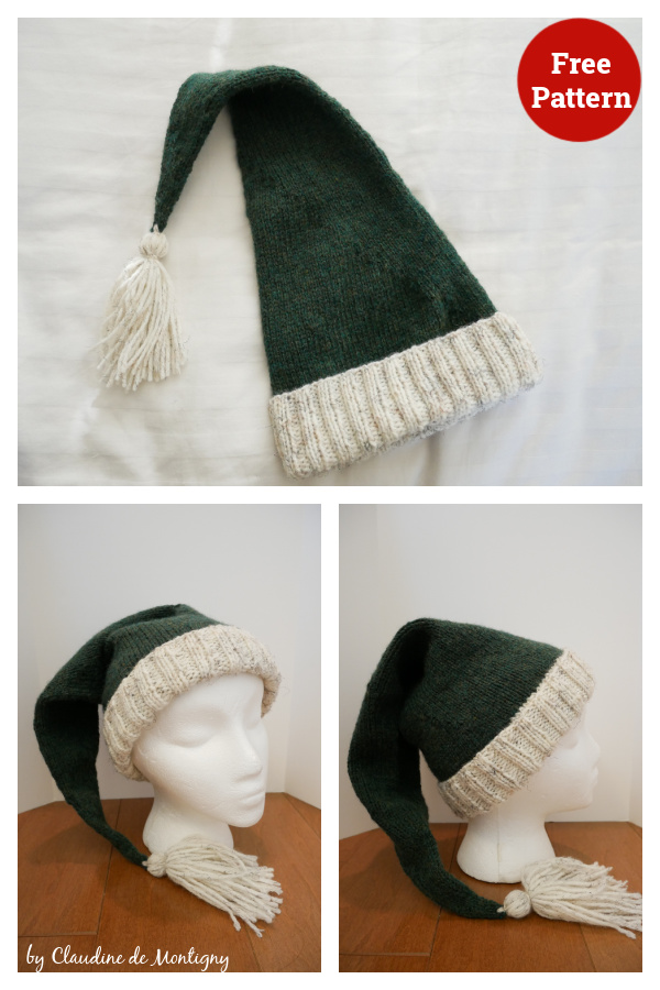 Just a Stocking Cap Free Knitting Pattern