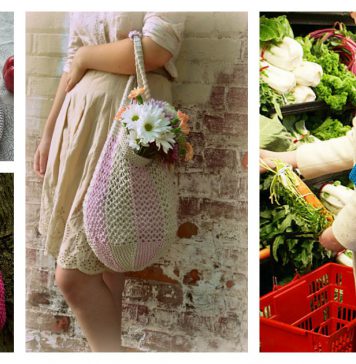 Market Bag Free Knitting Pattern