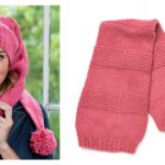 Scarf Hat Duo Free Knitting Pattern