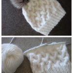 Winter Cable Hat Free Knitting Pattern