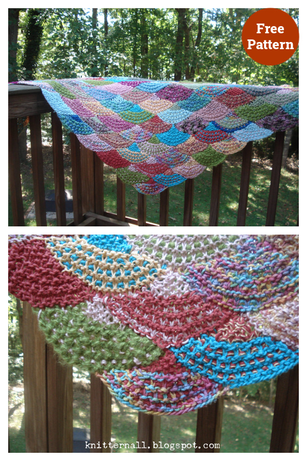 Fandango Shawl Free Knitting Pattern