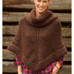 Getaway Poncho Free Knitting Pattern