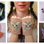 Kitten Mittens Knitting Patterns