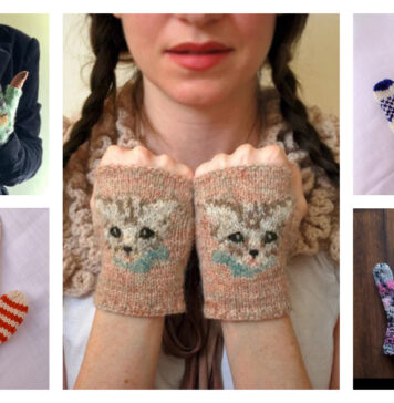 8 Kitten Mittens Knitting Patterns Kitten Mittens Knitting Patterns