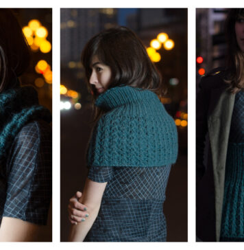 Makiko Belly Warmer and Cowl Free Knitting Pattern