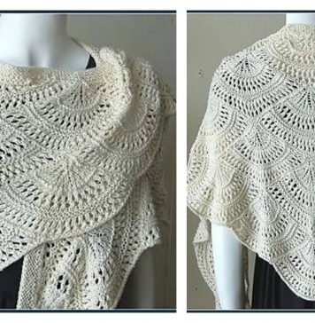 Ostro Lace Shawl Free Knitting Pattern