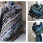 Stitch Sampler Shawl Free Knitting Pattern
