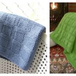 Sunny Baby Blanket Free Knitting Pattern