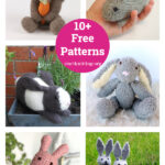 10+ Amigurumi Bunny Rabbit Free Knitting Pattern