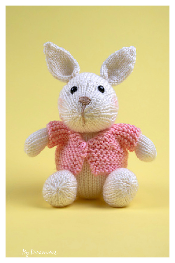 Amigurumi Bunny Rabbit Knitting Pattern 