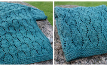 Chalice Baby Blanket Free Knitting Pattern