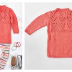 Child’s Heart Yoke Tunic Free Knitting Pattern