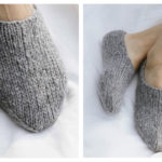 Chunky Slipper Socks FREE Knitting Pattern