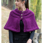 Classic Capelet Free Knitting Pattern
