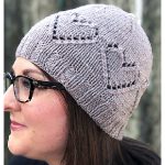 Ewe Heart Hat Free Knitting Pattern