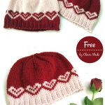 Milda Beanie Hat Free Knitting Pattern