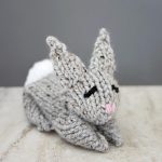 One Square Bunny Free Knitting Pattern