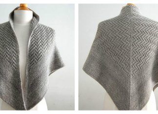 Pointed Firs Shawl Knitting Pattern