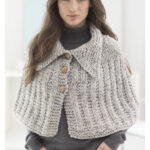 Quick Knit Capelet Free Knitting Pattern