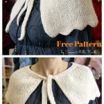 Woodland Capelet Free Knitting Pattern