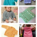 10+ Baby Lace Cardigan Free Knitting Pattern