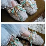 Amy March’s Slippers Free Knitting Pattern