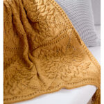 Autumn Glow Blanket Free Knitting Pattern