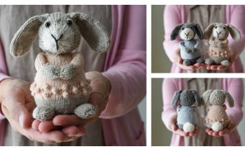 Spring Bunny Knitting Pattern