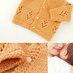 Cashmere Baby Cardigan Free Knitting Pattern