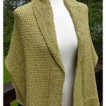 ChillBeGone Collared Sweater Wrap Free Knitting Pattern