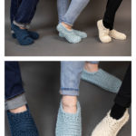 Easy Slippers Free Knitting Pattern for Beginner