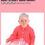 Eyelet Lace Baby Cardigan Free Knitting Pattern