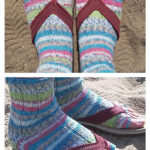 Flip Flop Socks FREE Knitting Pattern