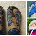 Flip Flop Socks FREE Knitting Pattern