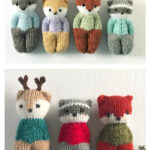 Forest Friends Dolls Knitting Pattern
