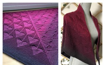 Heartstrings Shawl Knitting Pattern