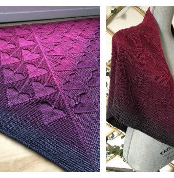 Heartstrings Shawl Knitting Pattern Heartstrings Shawl Knitting Pattern