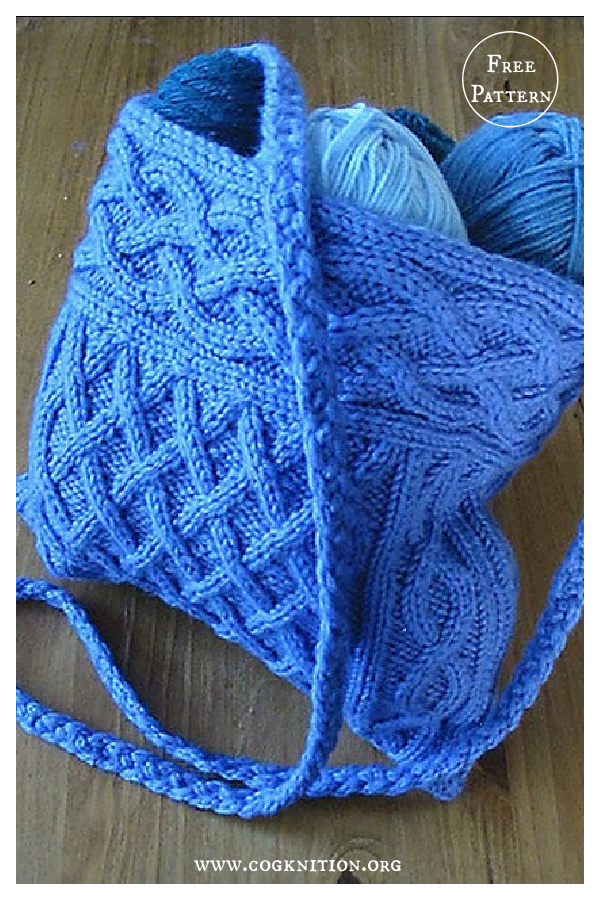 Quinn Cabled Bag Free Knitting Pattern