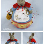 Rabbit Pincushion Knitting Pattern