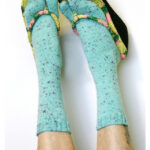 Sidewalk Talk Flip-Flop Socks Knitting Pattern and Video Tutorial