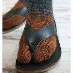 Tabi Toes Flip Flop Socks Knitting Pattern