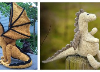 Tarragon Dragon Amigurumi FREE Knitting Pattern