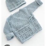 Baby Jacket and Slippers Free Knitting Pattern