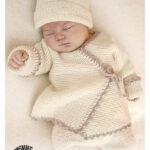 Baby Wrap Cardigan Free Knitting Pattern